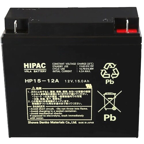 エナジーウィズ HP15−12A 小型制御式鉛蓄電