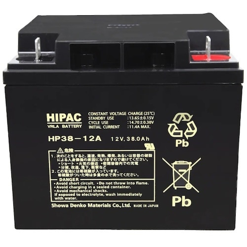 エナジーウィズ HP38−12A 小型制御式鉛蓄電