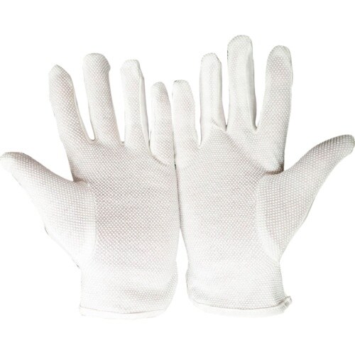 岡潮 コットン100%手袋(すべりどめ付き) 12