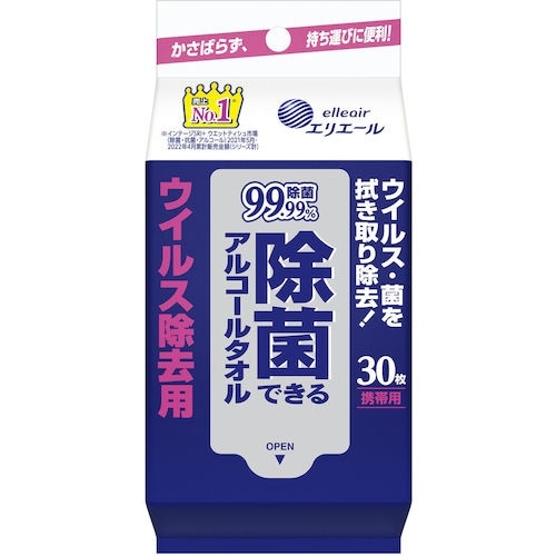 エリエール ウェットティッシュ 除菌できるアルコー