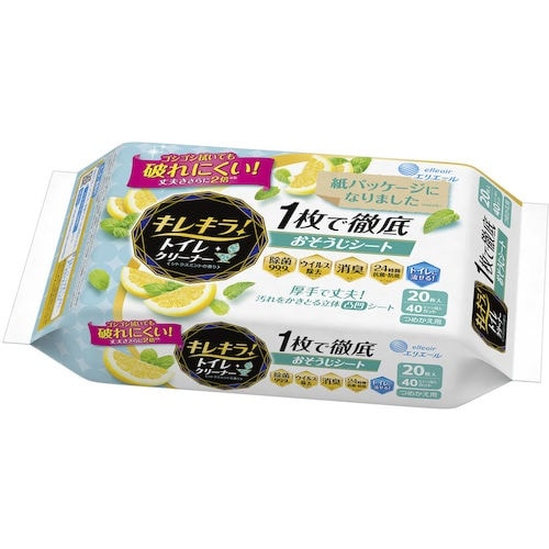 エリエール キレキラ!トイレクリーナー 1枚で徹底