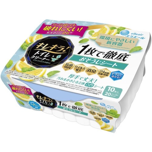 エリエール キレキラ!トイレクリーナー 1枚で徹底