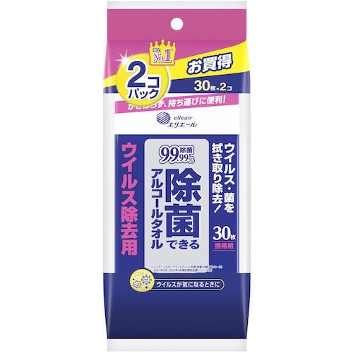 エリエール ウェットティッシュ 除菌できるアルコー