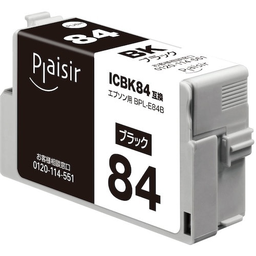 Plaisir エプソン ICBK84互換インクカ
