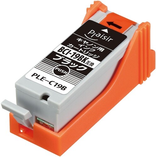 Plaisir キヤノン BCI−19BK互換イン