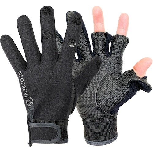 ネオプレーン 0422 フィッシンググローブ ブラ
