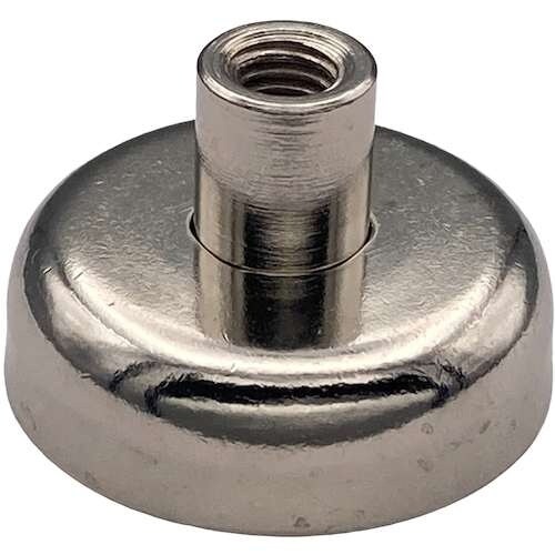 ラクテム ネオジキャップ磁石 丸型Φ25 スレッド