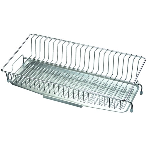 オークス ステンレス製水切り 幅18cmに置ける水