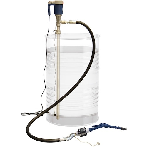 アクアシステム 流量計付きドラム缶用ポンプ(手元メ