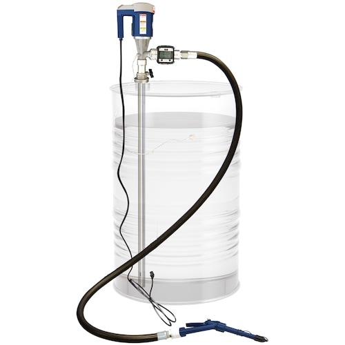 アクアシステム 流量計付きドラム缶用ポンプ(標準メ