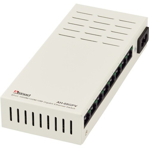 Abaniact 1ギガ対応スイッチングHUB(縦