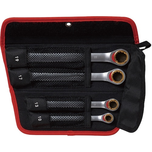 スーパー ギアレンチ4丁組セット(ストレートタイプ