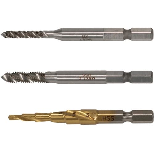 JEFCOM 六角軸スパイラルタップ・下穴ドリルセ