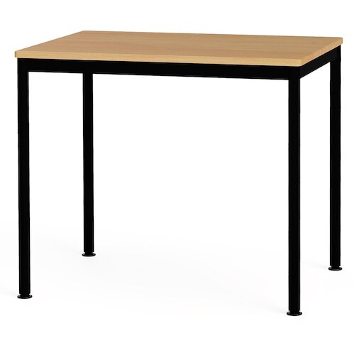 ナカバヤシ フラットテーブル オークブラック 80