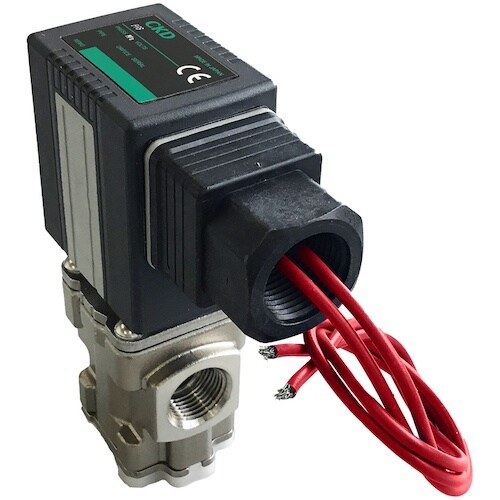 CKD 直動式2ポート電磁弁(マルチフィット[[R