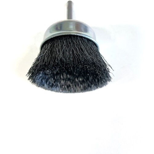 高島産業 軸付カップブラシ カップ型軸付 50x4