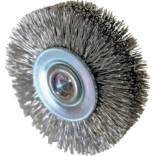 高島産業 軸付ホイールブラシ ホイール型軸付 50