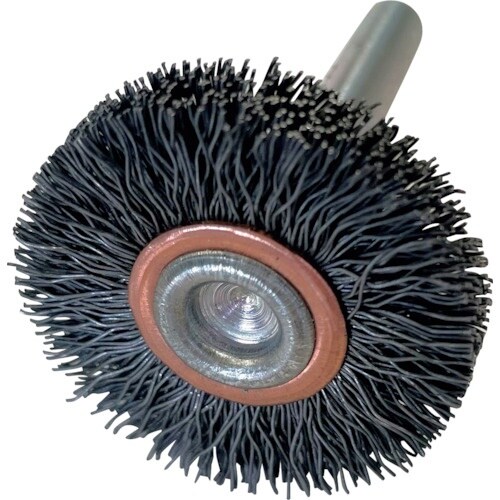 高島産業 軸付ホイールブラシ ホイール型軸付 30