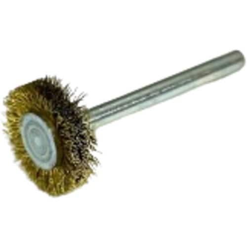 高島産業 軸付ホイールブラシ 軸付スーパーミニホイ