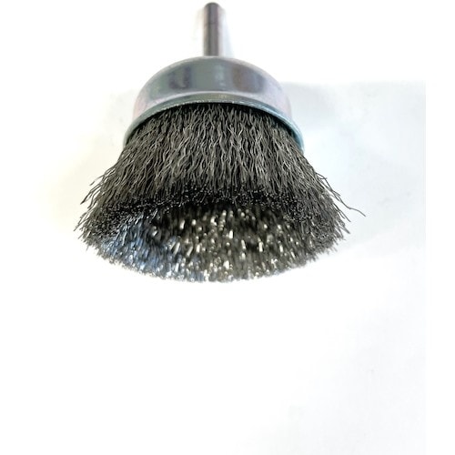 高島産業 軸付カップブラシ カップ型軸付 50x4