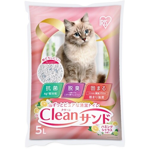 IRIS 297693 クリーンサンド 5L ハミ