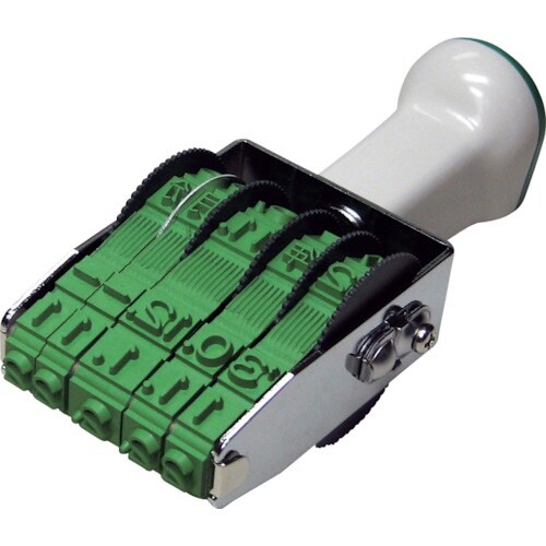 SANBY テクノタッチ回転印 欧文 2号日付