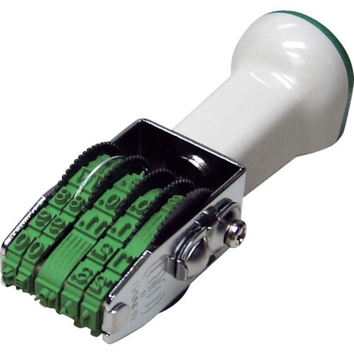 SANBY テクノタッチ回転印 欧文 5号日付