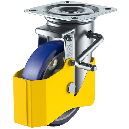 ユーエイ プレート式 自在 巻き込み防止カバー付キ