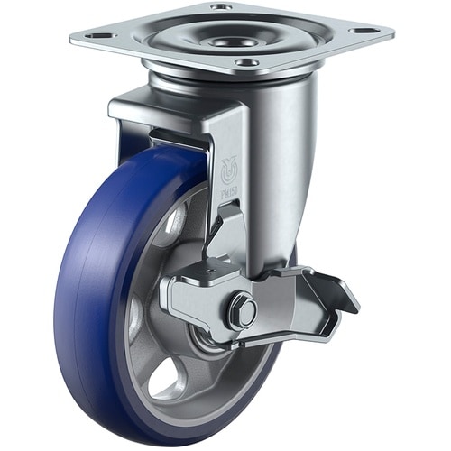 ユーエイ プレート式 自在 キャスター プレミアム