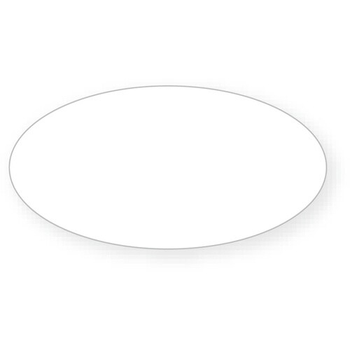 ササガワ テープ アドテープ 楕円 透明 小