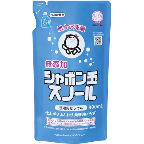 シャボン玉石けん スノール つめかえ用 800ml