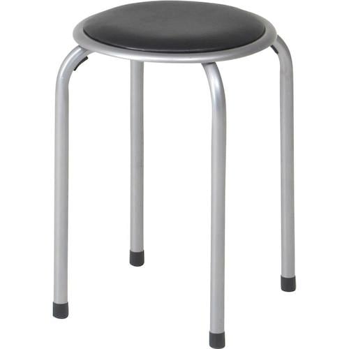 不二貿易 パイプ丸イス FB−01BK(1010B