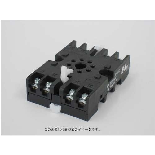 富士電機 レール取付 ねじ取付共用形ねじ配線用ソケ