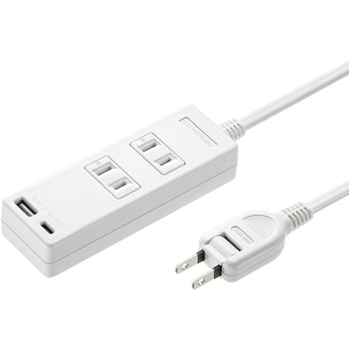 SANWA USB充電機能付きタップ Type−C