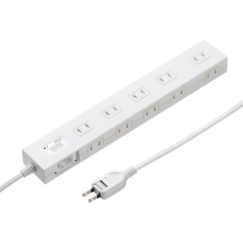 SANWA 雷ガードタップ 3m ホワイト