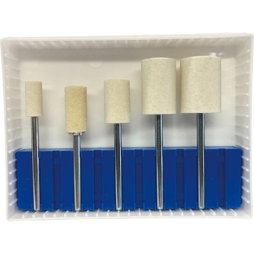 リューター 軸付フェルトバフセット