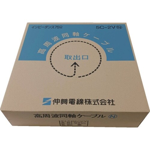 伸興電線 アルミ編組高周波同軸ケーブル ECX 3