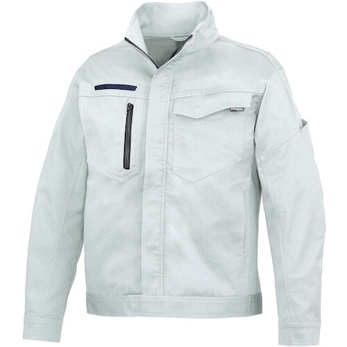 クロダルマ 長袖ジャンパー シルバー 5L