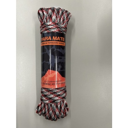 ユタカメイク パラメイトロープ 4mm×15m レ