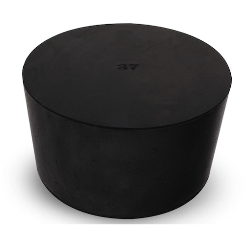 KOKUGO 天然ゴム栓 黒 No.27 80.5