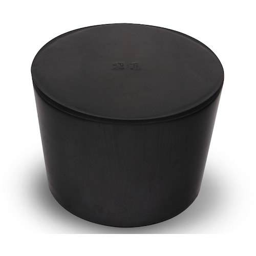 KOKUGO 天然ゴム栓 黒 No.21 61×5