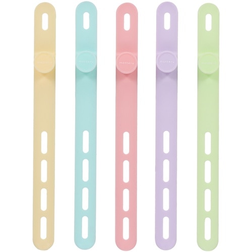 Owltech ソフトタッチシリコン製ケーブルバン