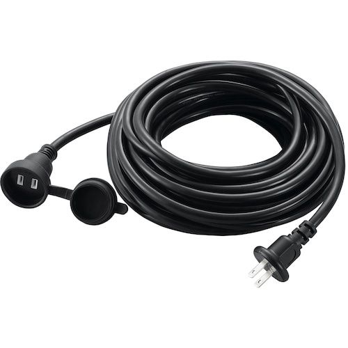 YAZAWA 防雨型延長コード1個口10mブラック