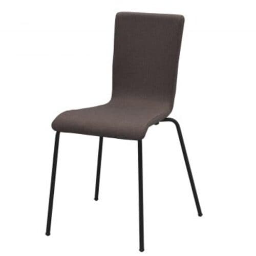 アールエフヤマカワ ファブリックチェア ブラウン2