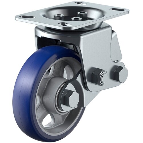 ユーエイ プレート式 固定 クッションキャスター