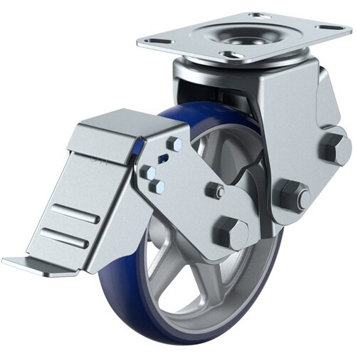 ユーエイ プレート式 自在 キャスター プレミアム