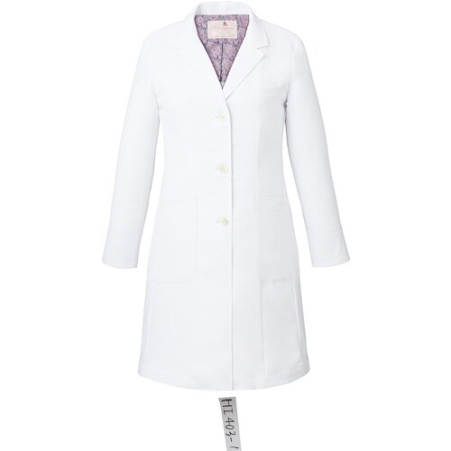 FOLK レディスコート HI403 ホワイト L