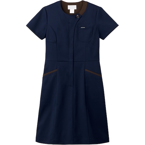 FOLK ワンピース 3026SC Dネイビー×B