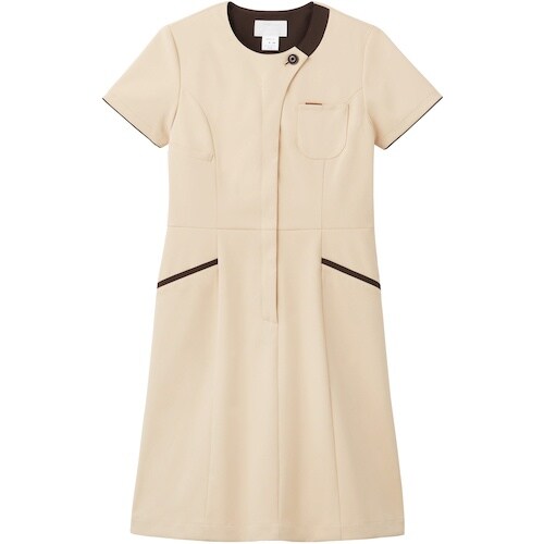 FOLK ワンピース 3026SC Eベージュ×B