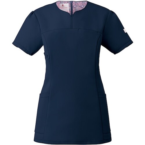 FOLK スクラブ HI707 ダークネイビー L